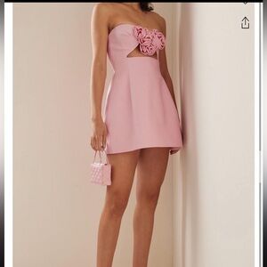 Magda Butrym Silk Mini Dress